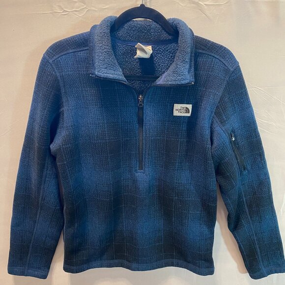 The North Face Other - The North Face Men's Blue 1/4 Zip Pullover Sweater Size S